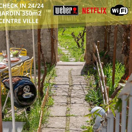 Appartement T3 63M2 - L'Atypique Et Son Jardin De 350M2 Au Coeur De Digne Exteriör bild